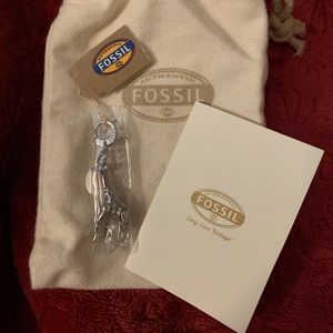 NEW Fossil Giraffe charm pendant